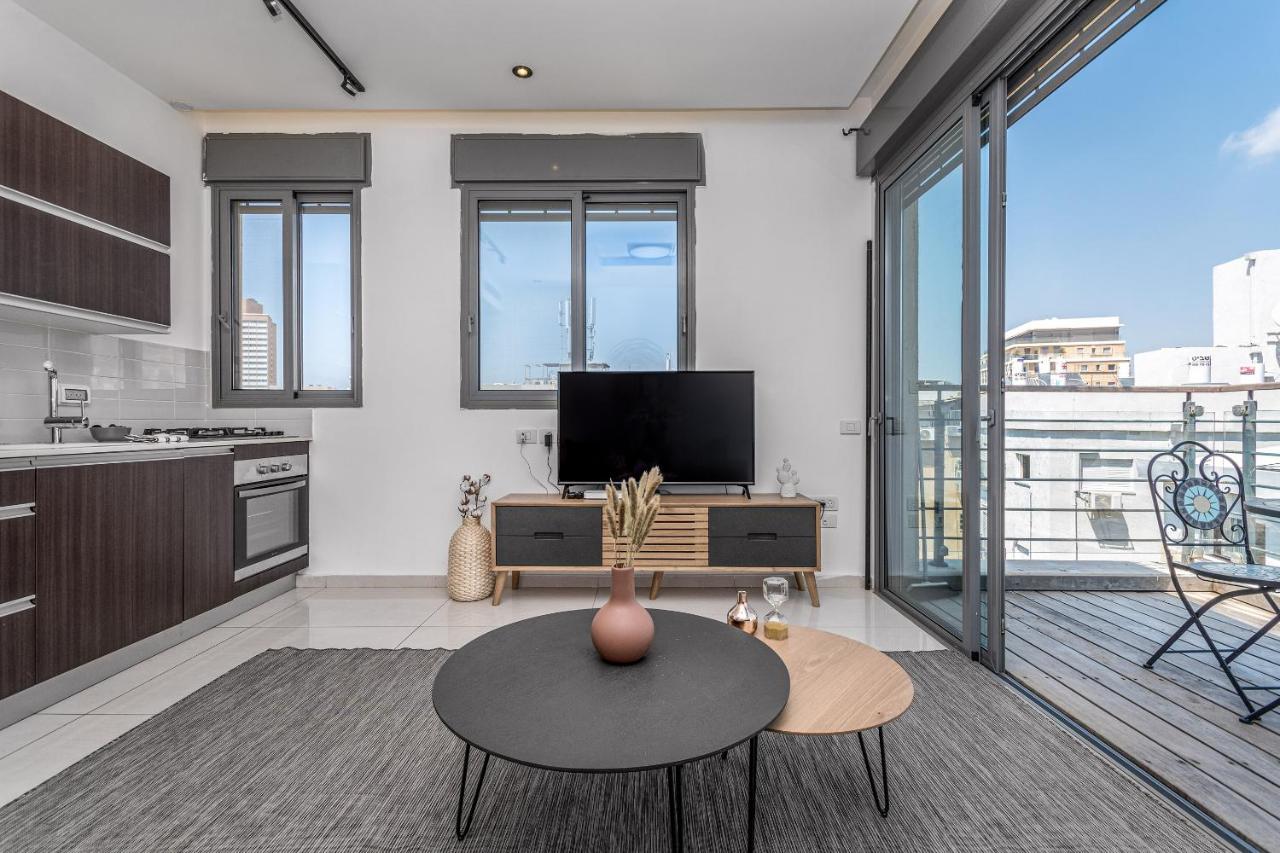 Superb 1,5 Bdr W Balcony Close To The Beach Tel Aviv Esterno foto