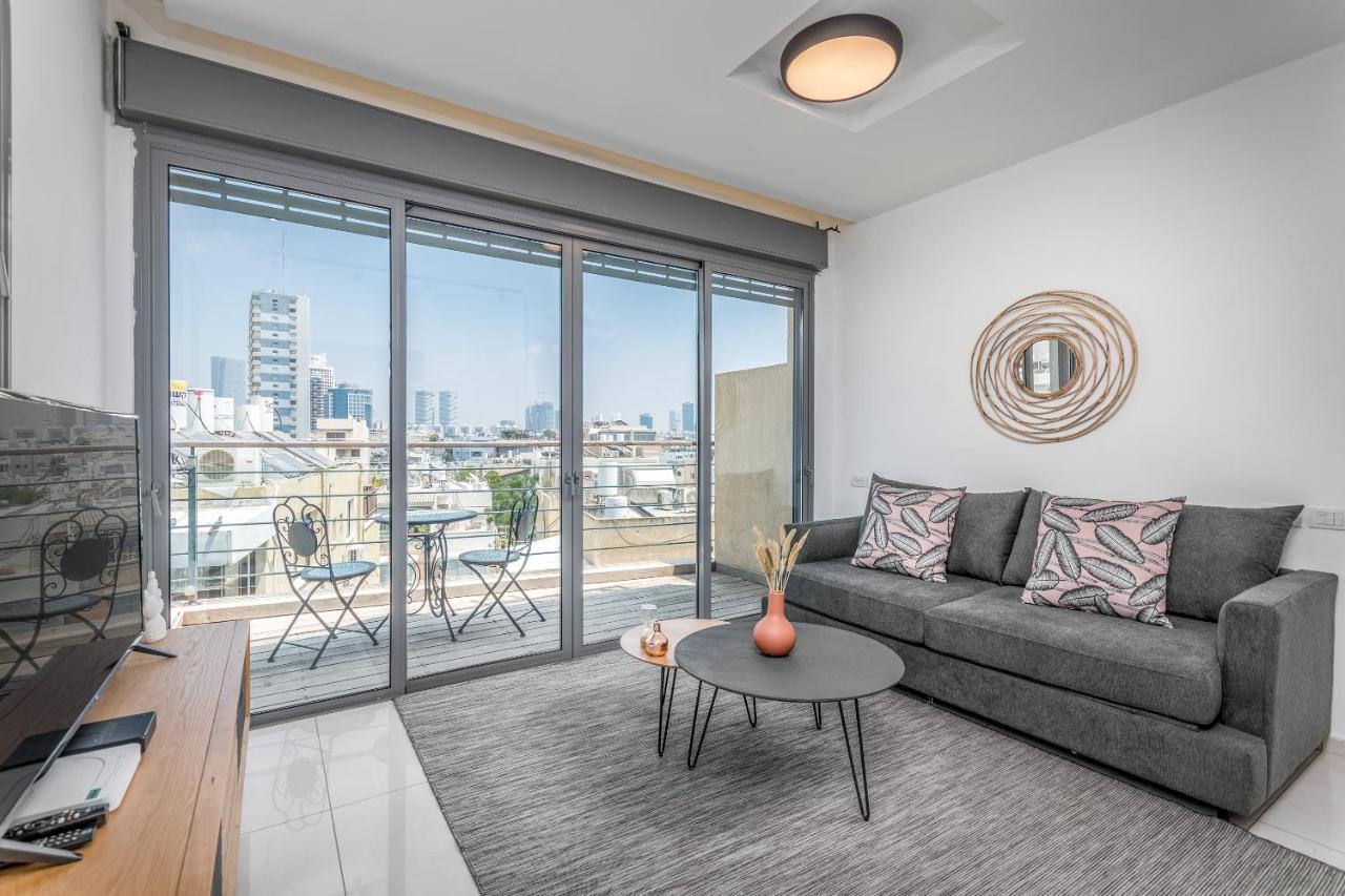 Superb 1,5 Bdr W Balcony Close To The Beach Tel Aviv Esterno foto