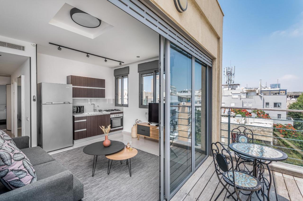 Superb 1,5 Bdr W Balcony Close To The Beach Tel Aviv Esterno foto