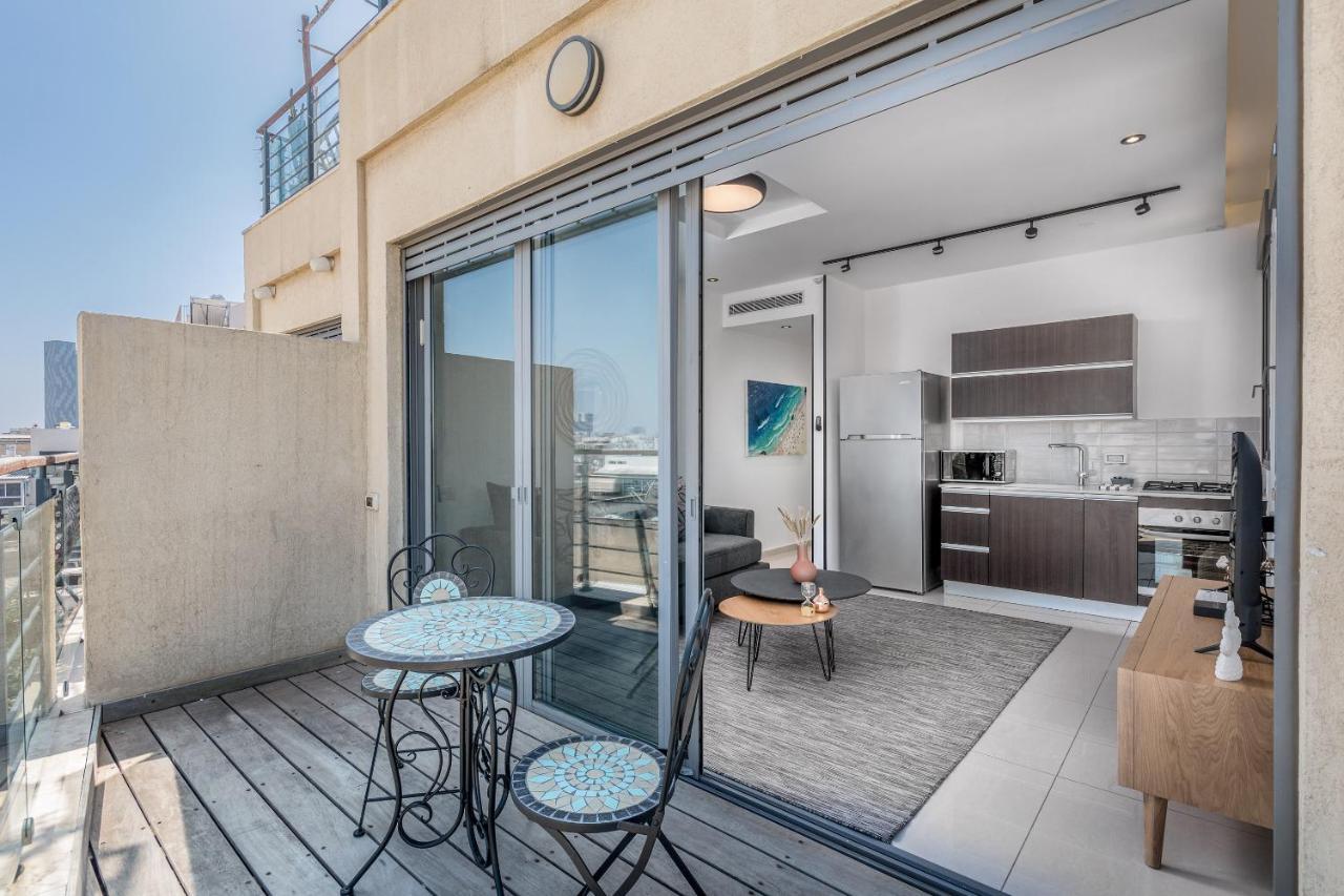 Superb 1,5 Bdr W Balcony Close To The Beach Tel Aviv Esterno foto